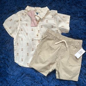 NWT 12-18M Boys 3 Piece Easter Outfit